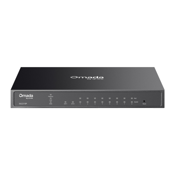 Omada SG2210P 10-Port Gigabit PoE+ Switch