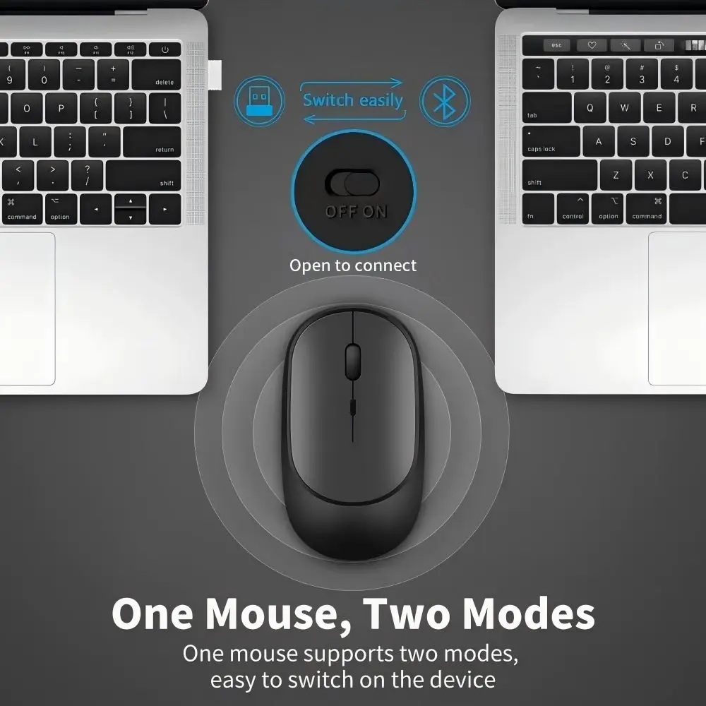 Wireless Mouse, Rechargeable