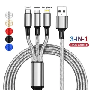 Lovebay 3 In 1 USB Fast Charging Cable